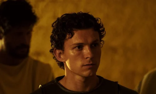 Tom Holland as Telemachus in Christopher Nolan’s The Odyssey