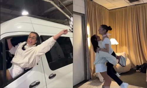 Ariana Grande Instagram Story explaining her cozy footwear change after a foot injury