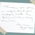 Angelina Jolie’s Handwriting Is Going Viral and Nobody Can Read It
