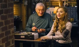 ariana grande in her usual hairstyle in upcoming Focker-in-Law