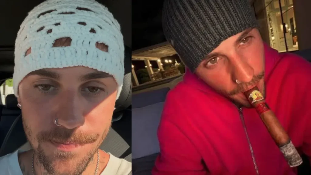Justin Bieber Goes Unfiltered With Cigar-Filled Instagram Update