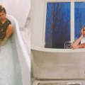 Justin and Hailey Bieber’s Chrome Bathtub Is Seriously Stunning