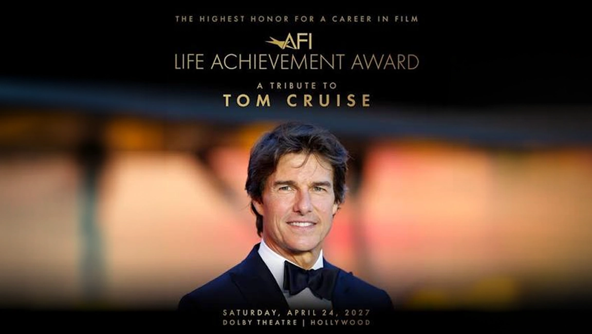 Tom Cruise to receive AFI life achievement award in 2027